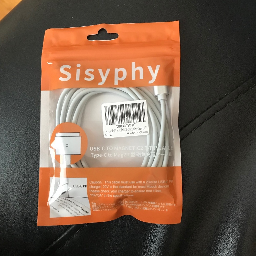 USB-C to Magnetic2 charging cable